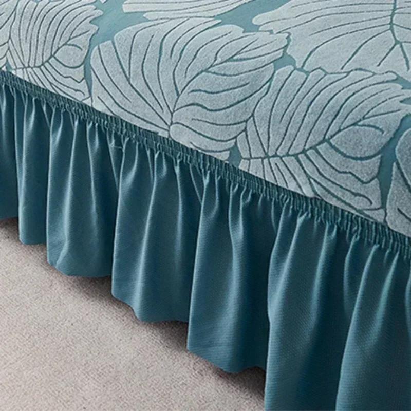 1шт жаккардовый чехол для дивана-кровати без подлокотников Four Seasons Universal Slipcover Elastic All-inclusive Soft Sofa Protector Funda De Sofa