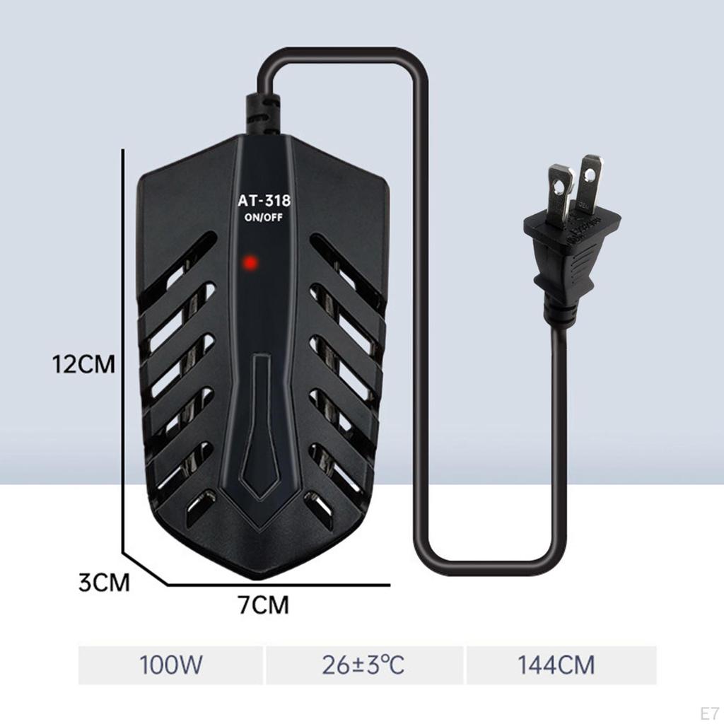 Нагреватель бака для аквариума, нагревательный стержень для черепахи, погружной пресноводный для рептилий