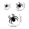 36pcs Halloween Spider Wall Stickers Black Spider Window Sticker Halloween Party Diy Decoration Decal Bar Room Horror Decor