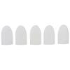 Portable Nail Polish Remover Clip Wrap Nail Art Gel Cleaning Soak Off Cap Manicure Tool (White)