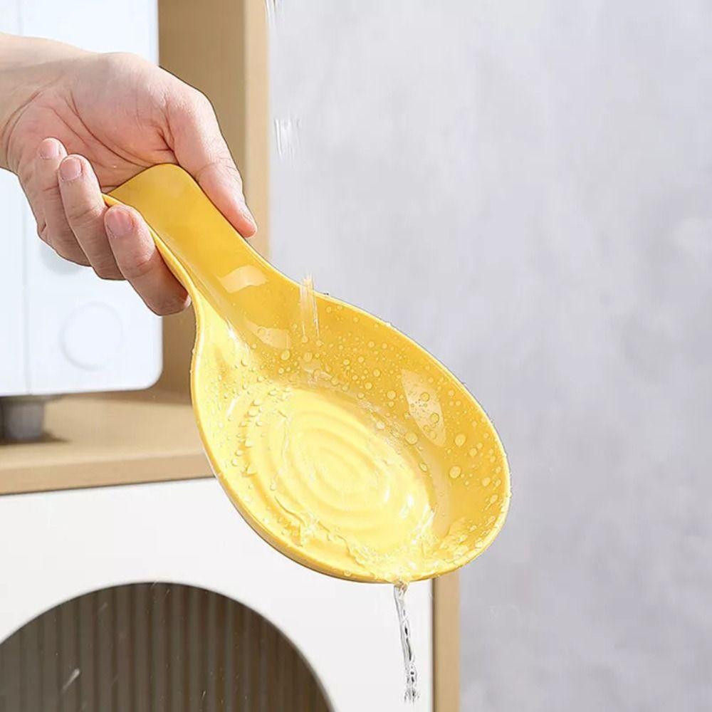 Термостойкая подставка для ложки Красочная подставка для кулинарной ложки Новая большая подставка для ложки