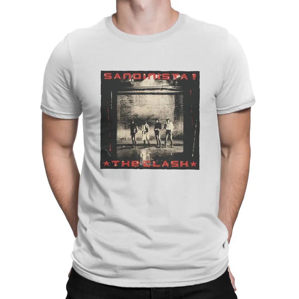 Sandinista Unique TShirt T-The Clashs Casual T Shirt Newest Stuff For Adult Unisex