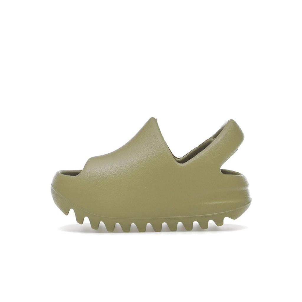Adidas Yeezy Slides Infants Resin 2022 Детские кроссовки Зеленый FZ5900