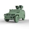SS200385 1/200 Сборная военная модель Россия 9П163-3 Корнет-Эм Бронеавтомобиль