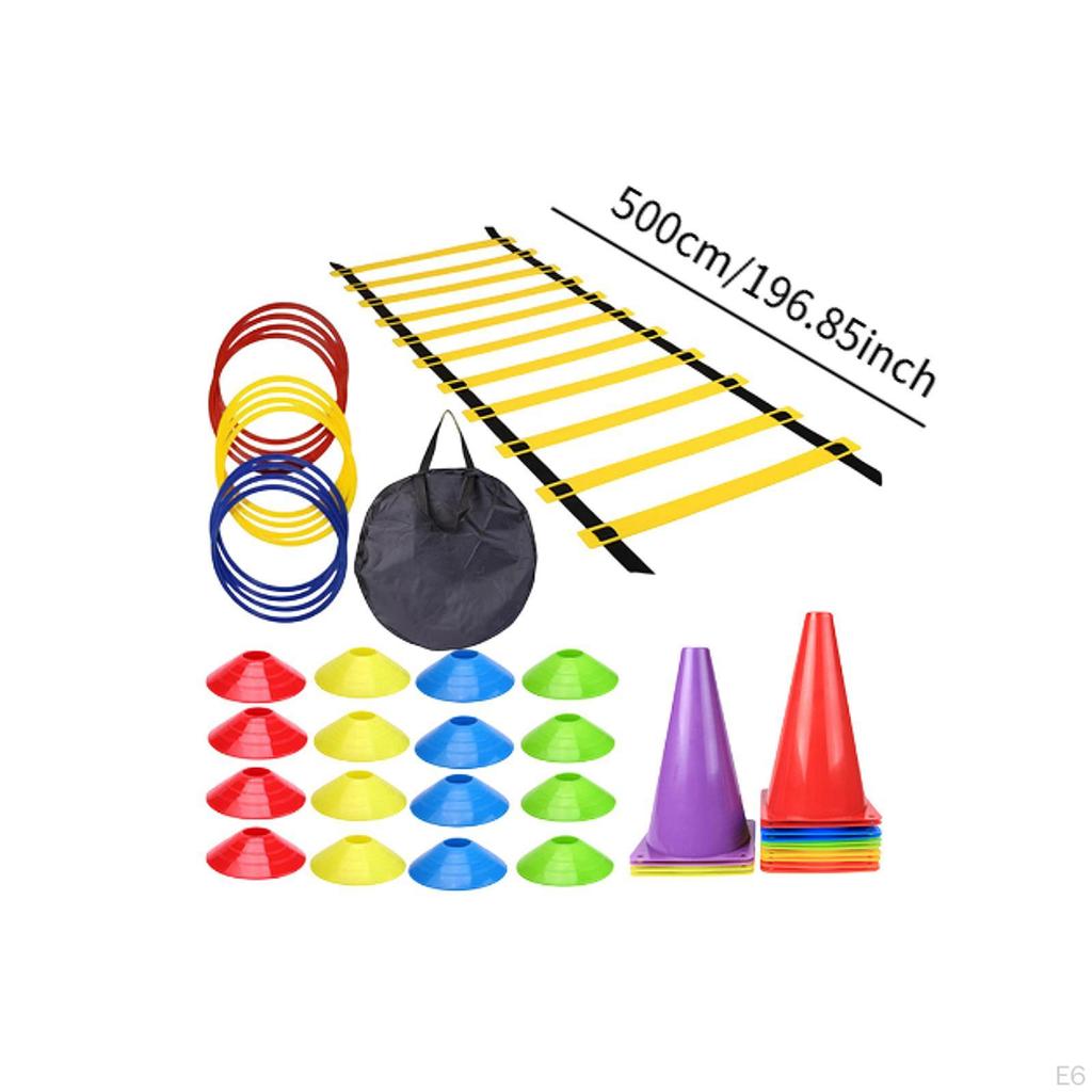 Набор тренировочного оборудования Agility Ladder Speed с конусами