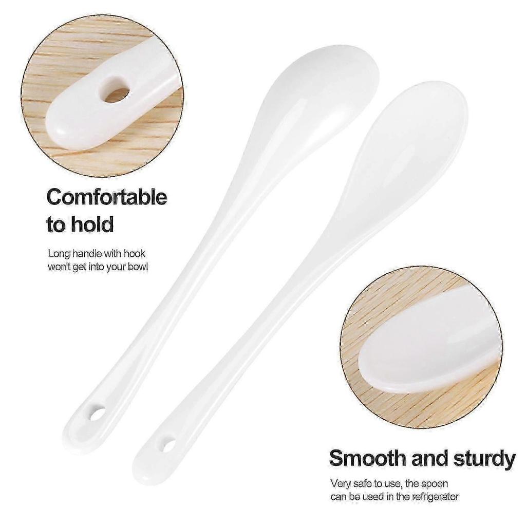 Set Of 5 Ceramic Spoon Teaspoon Spoon Jam Honey