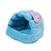 Winter Warm Hamster Bed Mini House Hut Winter Cozy Small Pet Animals Bed Habitats for Rat Chinchilla Mini Hedgehogs Hamster