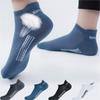 Men Ankle Socks Breathable Cotton Sports Mesh Casual Athletic Thin Cut Short Plus Size Socks