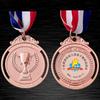 Marathon Gold Medal Silver Medal Trophy Medal Winner Reward Encouragement Badge Badge Outdoor Competition Award