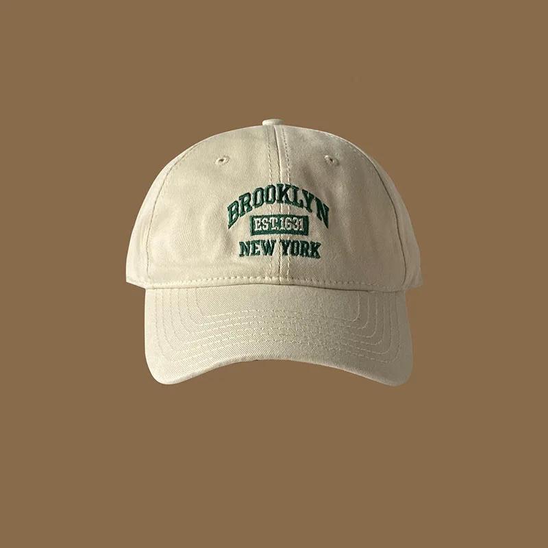 Мягкая хлопковая бейсболка с вышивкой букв для женщин и мужчин, повседневная спортивная кепка с изогнутыми полями, шляпы с козырьком унисекс, кепки для папы в стиле хип-хоп