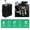 Car Trash Bin Storage Waste Basket Folding Interior Rubbish Litter Container Organizer Holder Garbage Can Bin Motor Accessories