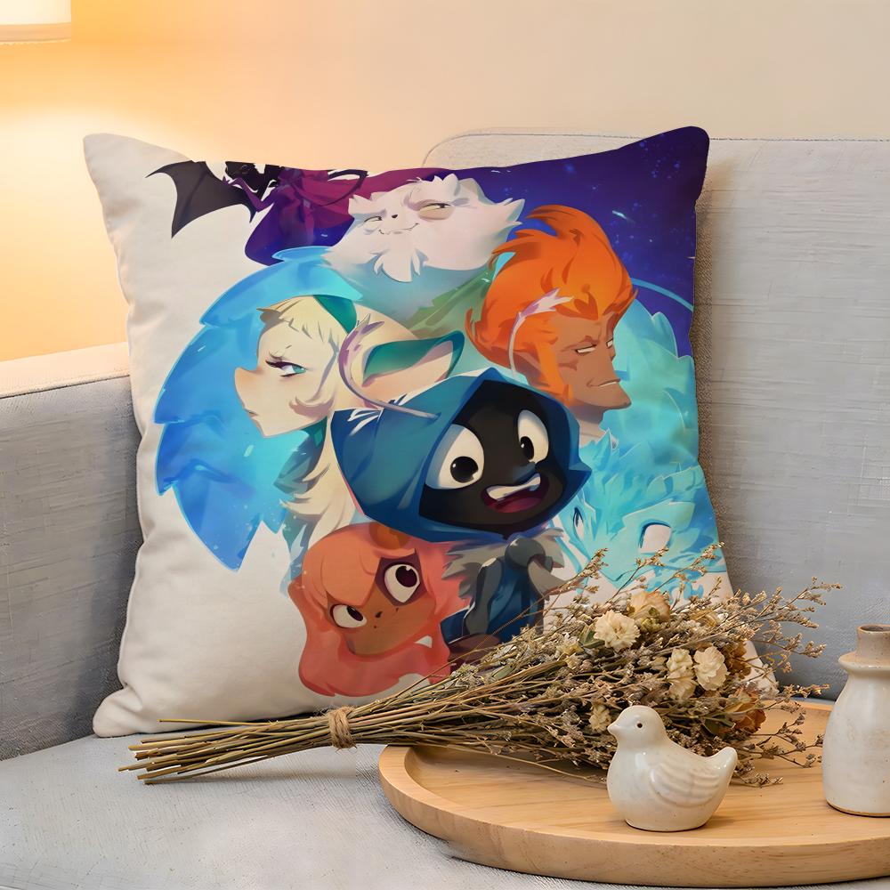 Cushion Cover Linen SkinFriendly Soft Decorative Case For Sofa Home Decor Game DDofus Pillow cover