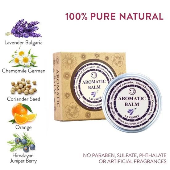 Sleep Cream Lavender Natural Ingredients Relax Stress Insomnia Aid Lightweight Travel Home Aromatic Balm