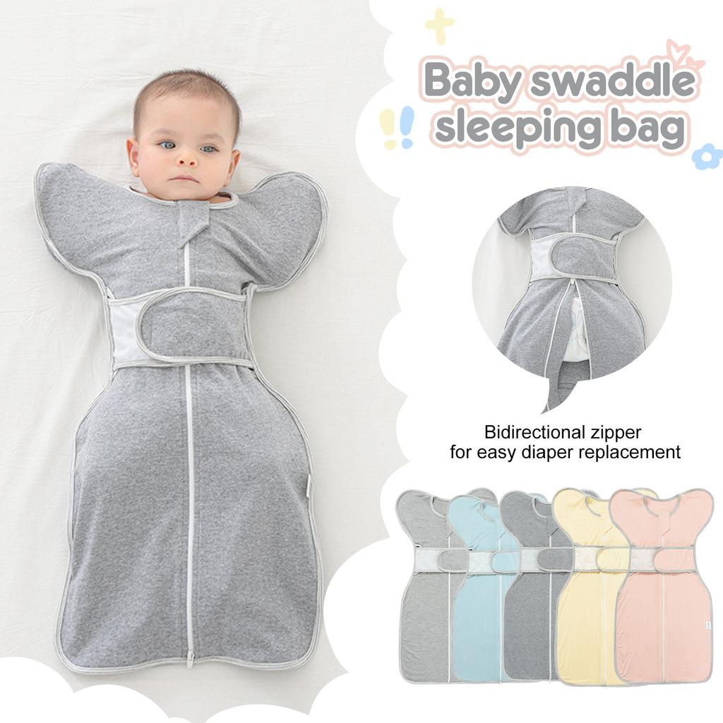 Swaddles For Newborns 0-9 Months, Newborn Preemie Transitional Zipper Swaddle Sack Baby, Infant Sleep Sack 1.0 TOG Sleep Bag For Baby Large