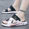 New Summer Sandals Men's Casual Beach Shoes Trendy Outdoor Slippers Outside Ins Dual-purpose Driving Cool Slippers