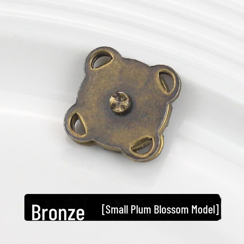 Скрытая магнитная кнопка для пальто, кардиганов и сумок - прочная металлическая невидимая застежка