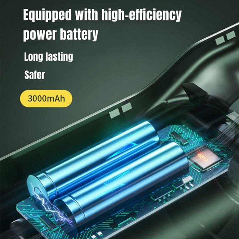 Новый беспроводной автомобильный ручной пылесос 120 Вт, мощный портативный мощный пылесос для влажной и сухой уборки с умной зарядкой, автомобильный бытовой пылесос