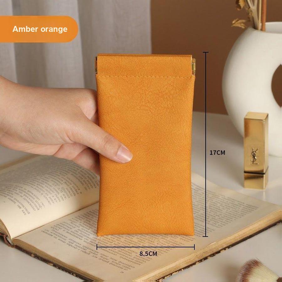 Роскошный чехол для солнцезащитных очков для мужчин и женщин, портативная противоударная сумка для хранения, автоматическая застежка, футляр для очков для чтения