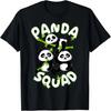 Милый графический рисунок семьи панд - Футболка Panda Squad
