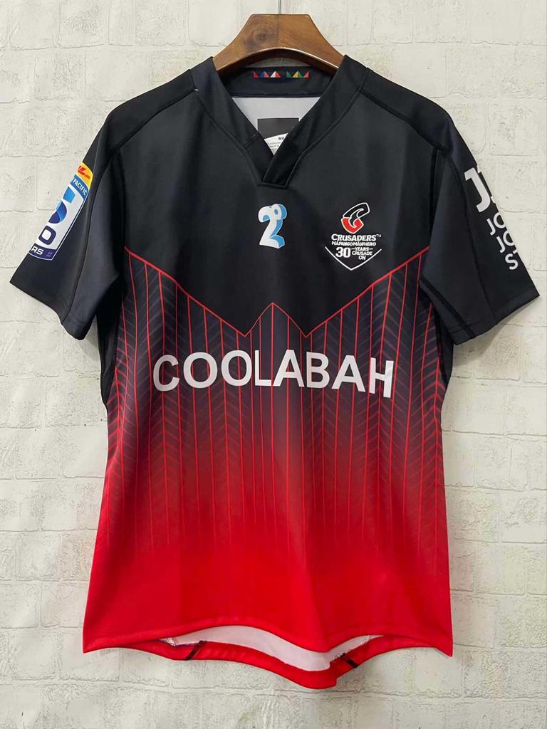 Мужская домашняя и выездная регбийная майка Crusaders 2026 (Короткий рукав)