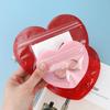 20PCS Party Supplies Jewelry Self Sealing Bag Heart Shaped Storage Pocket Valentine's Day