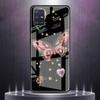 Butterfly Tempered Glass Phone Case Cover Coque For Iphone Xiaomi Mi Samsung Galaxy Redmi Note A S 11 12 13 14 15 22 23 24 5G Pro Plus Max Fe Ultra