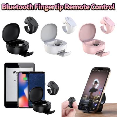 Кольцо для прокрутки с поддержкой Bluetooth 5.3, беспроводная камера, затвор для пальца, многофункциональный пульт дистанционного управления, кликер для затвора для путешествий