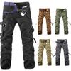 Камуфляжные брюки для мужчин, походные, армейские, военные брюки, повседневные брюки-карго для бега, большие размеры