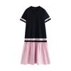 Chuyu Color Block T-Shirt Dress