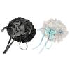 Small Hat Ribbon Lace Barrettes for Women Flapper Fascinator Accessories for Cosplay Elegant Crosses Rose Cosplay
