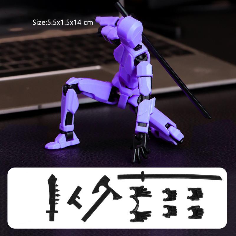 13 Titan Action Figure Multi-Jointed Movable Shapeshift Robot 3D Printed Mannequin Dummy Toys Ornament For Children Adult Gifts