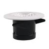 Upgraded Round Air Vent Louver Grille Cover Soffit Vent Easy Installation Used for Bathroom Office Kitchen Ventilation