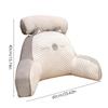 Backrest Pillow With Arms Bed Reading Pillow Ultra-Comfy Bed Chair Arm Pillows For Watching TV Reading Working On Laptop