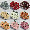 Artificial Rose Floral Arrangement 18 Head For Wedding Venue And Home Decoration