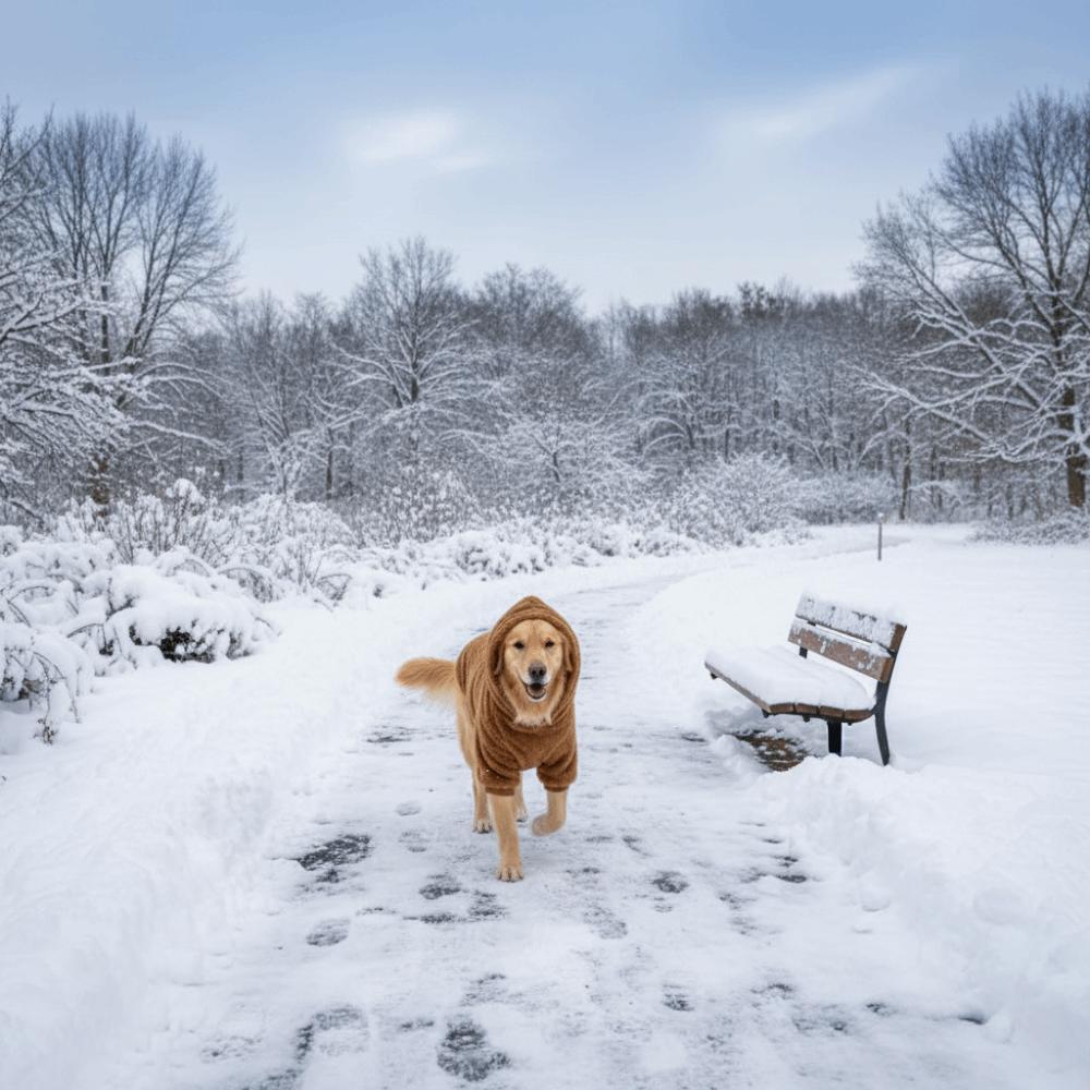 Флисовый материал Одежда для собак Мягкая одежда для питомцев Уютная толстовка для собак Зимний сезон для средних и крупных собак