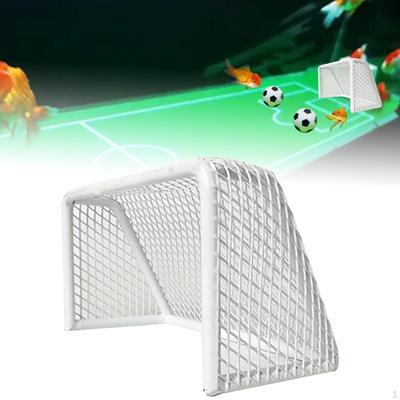 Мини Футбольный Рамный Танк Украшение Ремесла для Игры Подводное Украшение Художественное Произведение Современный Аквариум