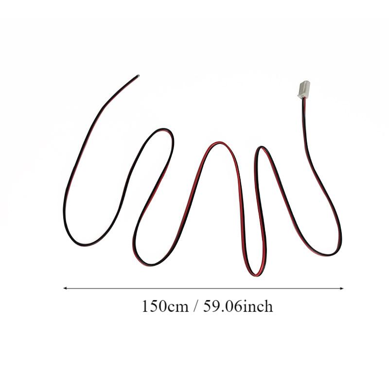 2Pcs LED Interior Light With Wire For Toyota Mazda Subaru Yaris Camry Corolla Cross Decorative Foot Light Illuminator Connector