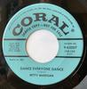 7inch Record BETTY MADIGAN - Dance Everyone Dance 962007PROMO Coral 1958 US Pop Used