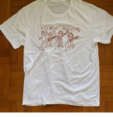 The Velvet Underground Хлопковая белая унисекс футболка S-4XL