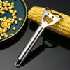 Кукурузомолотка из нержавеющей стали, очиститель, кукурузный строгальный станок, очиститель початков, очиститель, зернорезка, кухонные принадлежности, гаджет