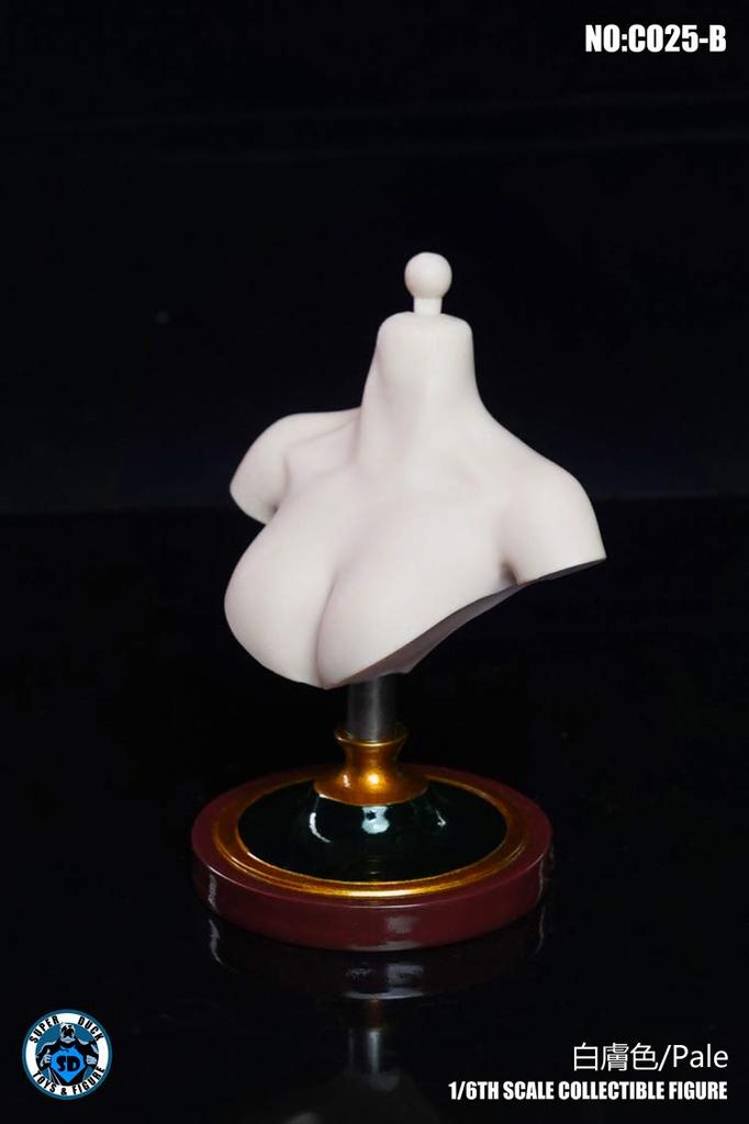 SUPER DUCK C025B Женская основа для бюста для масштабных фигурок, не [TOYBARJAPAN] 1/6 (Голова включена)