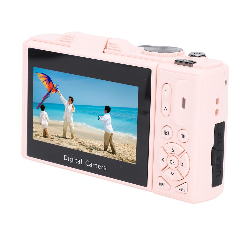 5K Digital Camera for Photography WiFi 75MP Vlog Camera Autofocus Video Camera 3 Inch 180 Degree Flip Screen with 18X