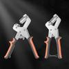 Leather Eyelet Puncher Metal Air Hole Rivet Plier Eyelet Installation Tool Grommet Eyelet Plier Kit Handheld Hole Punch 3/8 Inch 10mm