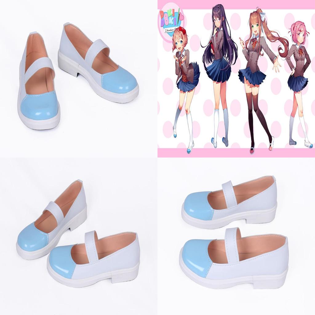 Удобные и стильные косплей-туфли для женщин из Doki Doki Literature Club