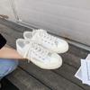 Fashion New White Canvas Shoes Low-cut Vulcanized Shoes 2024 Retro Luxury Brand Women Shoe Comfortable Student Sneakers Zapatillas Mujer