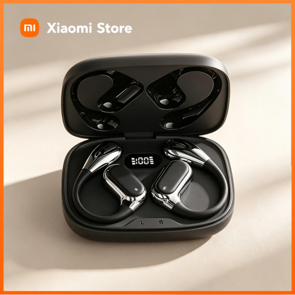 Xiaomi TWS Bluetooth 5.3 Наушники-вкладыши с заушинами Спортивные гарнитуры Светодиодные наушники Беспроводные наушники Шумоподавление Микрофон Hi-Fi Музыка Время