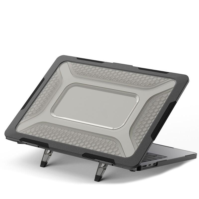 MacBook Air 13.6 Inch M2 Case Full Body Shockproof Hard Shell With Stand