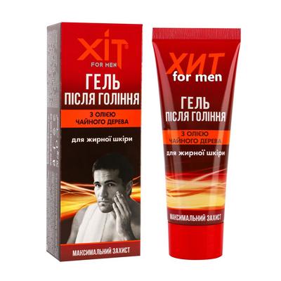 Гель после бритья Tea Tree для жирной кожи с маслом чайного дерева, 70 г