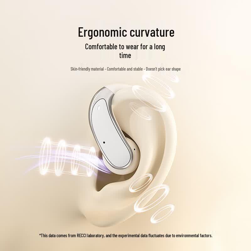 Recci REP-W103 Bluetooth 5.4 Low Latency Ear-hook Wireless Headphones