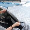 Ветровое стекло грузовика Утолщенное лобовое стекло Солнцезащитный козырек Магнитный лобовой козырек Солнцезащитный экран Защита лобового стекла Зонт от солнца Автомобильные аксессуары